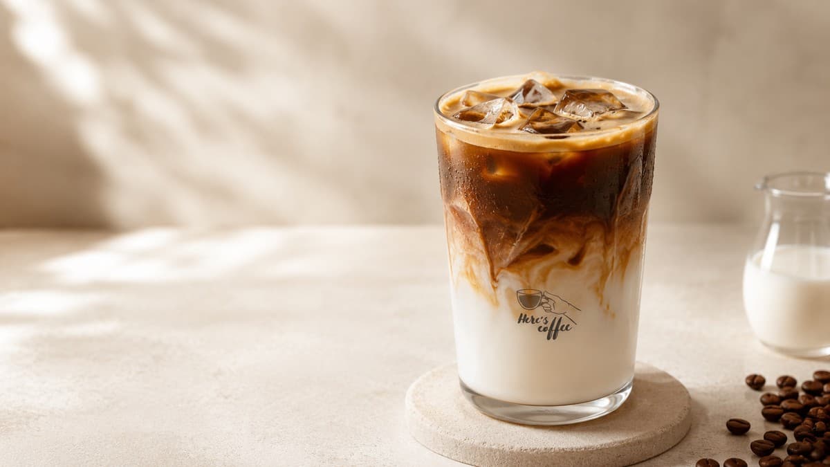 Coffee menu in the Customer Mobile preview