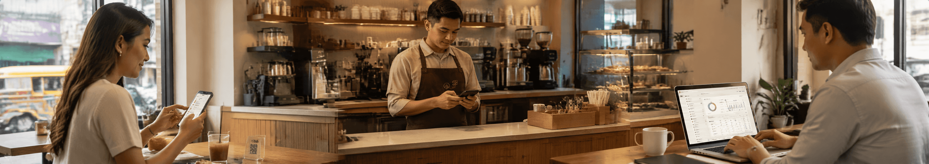 CAFENITY connected customer, operator, and workspace surfaces