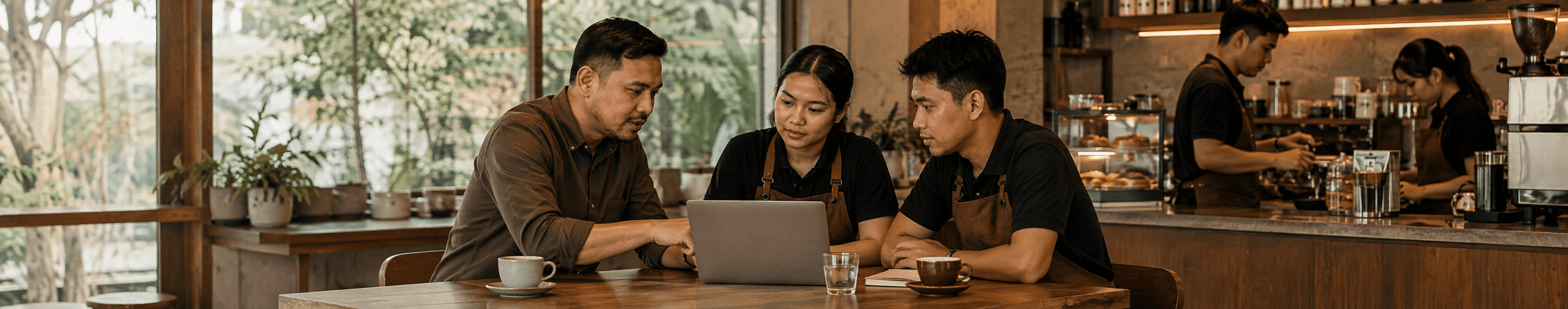 Build a CAFENITY cafe operating system