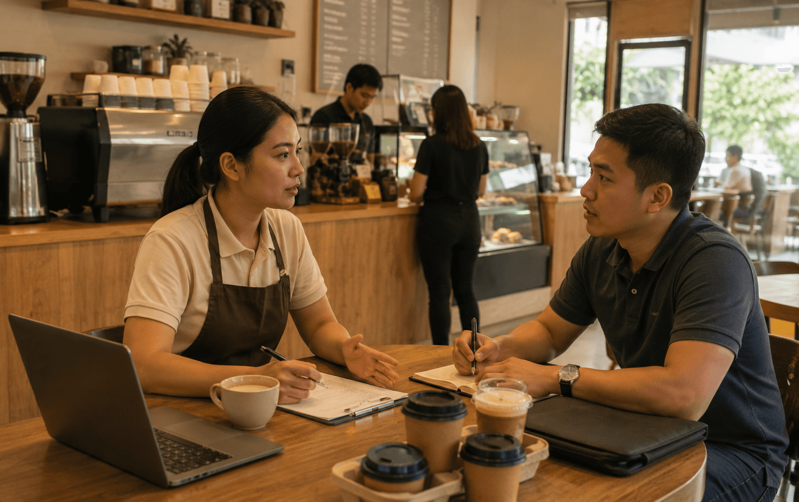 Serve local businesses.